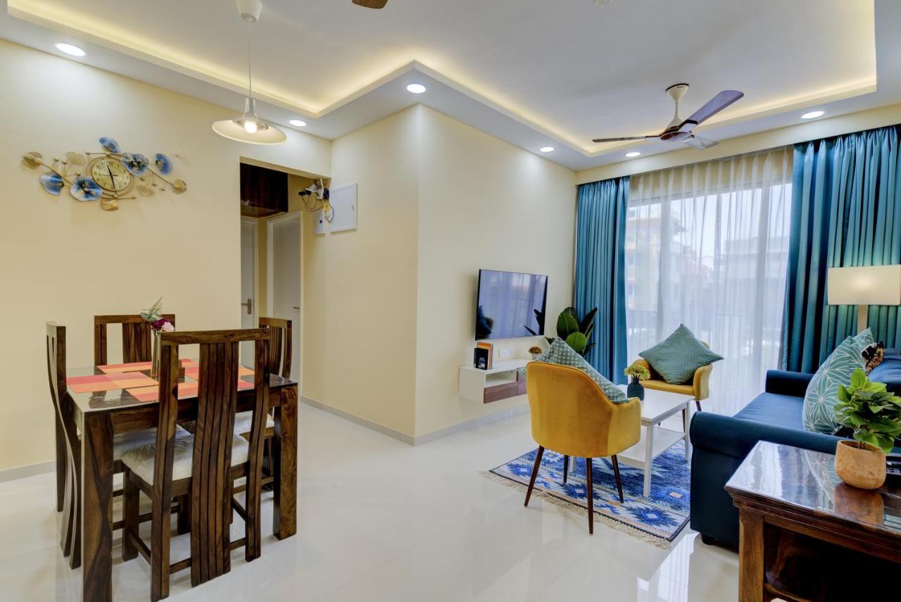 Luxe 2Bhk 10Min From Goi Airport With Pool Access Apartman Dabolim Kültér fotó