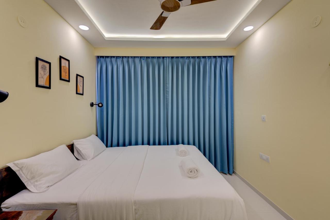 Luxe 2Bhk 10Min From Goi Airport With Pool Access Apartman Dabolim Kültér fotó