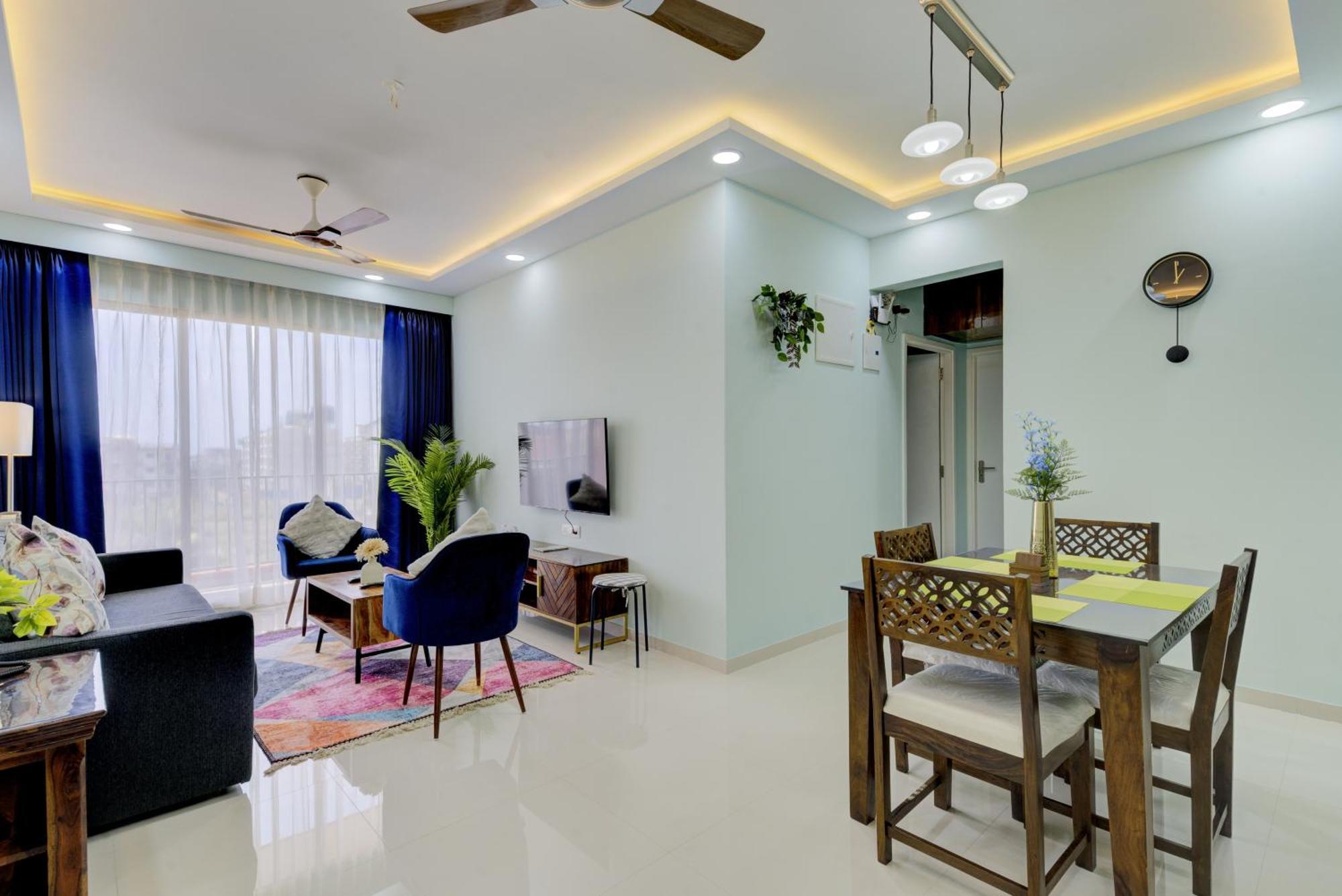 Luxe 2Bhk 10Min From Goi Airport With Pool Access Apartman Dabolim Kültér fotó